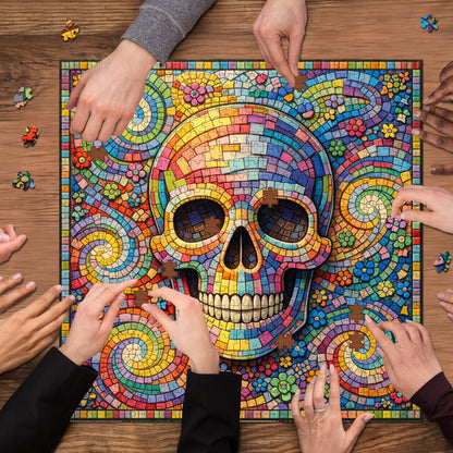 Skull Serenity Jigsaw Puzzles GFTOQA2034