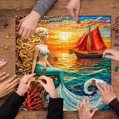 Charming Mermaid Jigsaw Puzzles GFTOTP17535