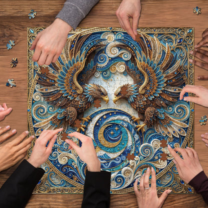 Twin Eclipse Jigsaw Puzzles GFTOQM3436