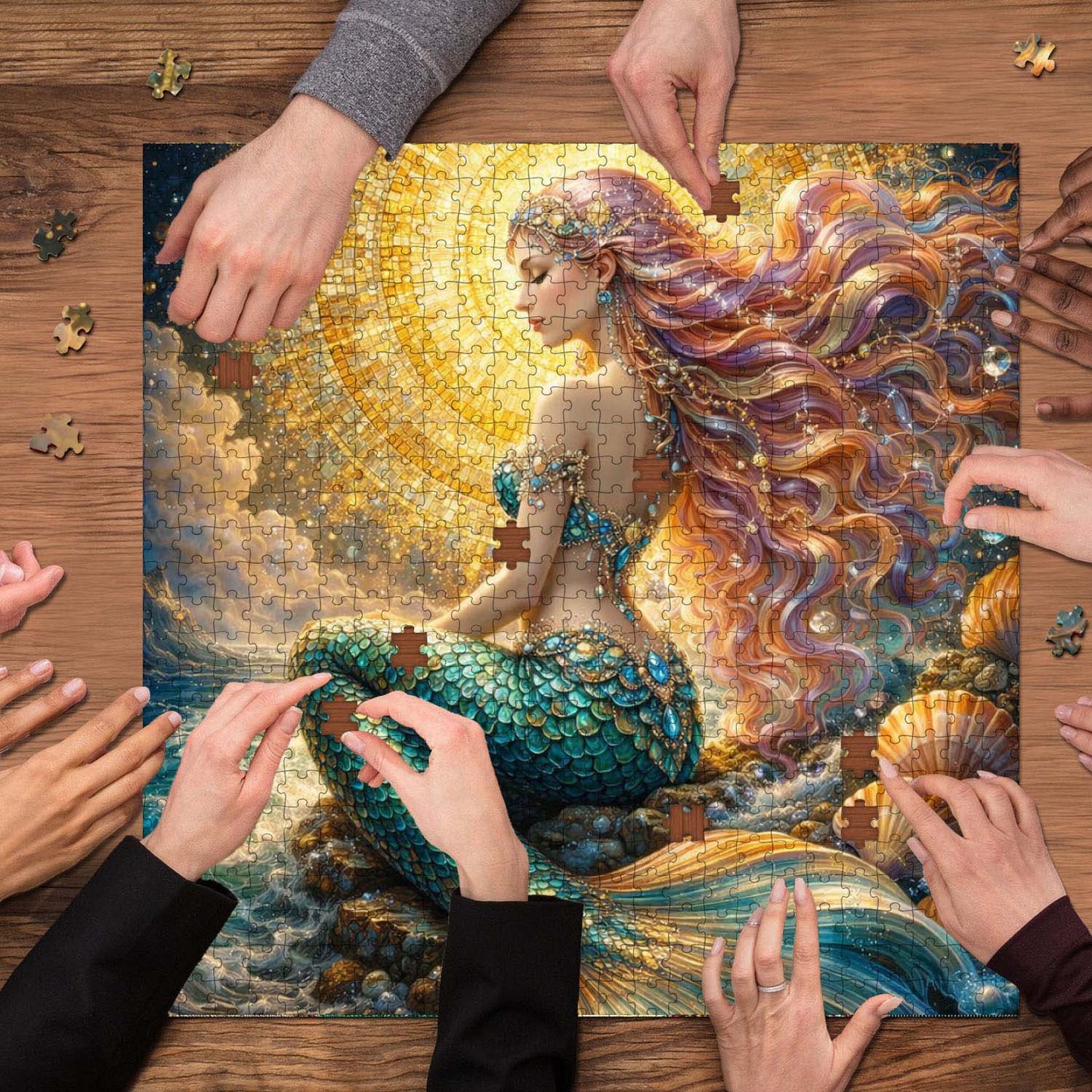 Mystic Mermaid Jigsaw Puzzles GFTOTG3456