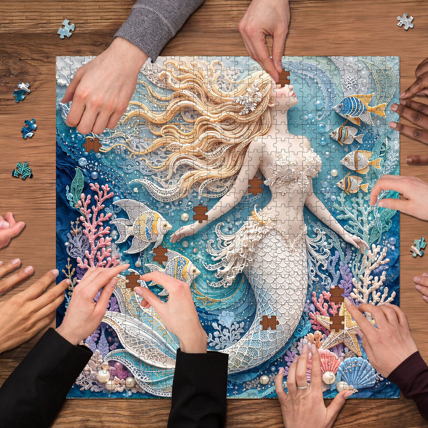 Charming Mermaid Jigsaw Puzzles GFTOTP17530