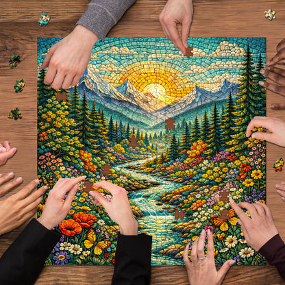 Forest Serenity Jigsaw Puzzles GFTOQA2046