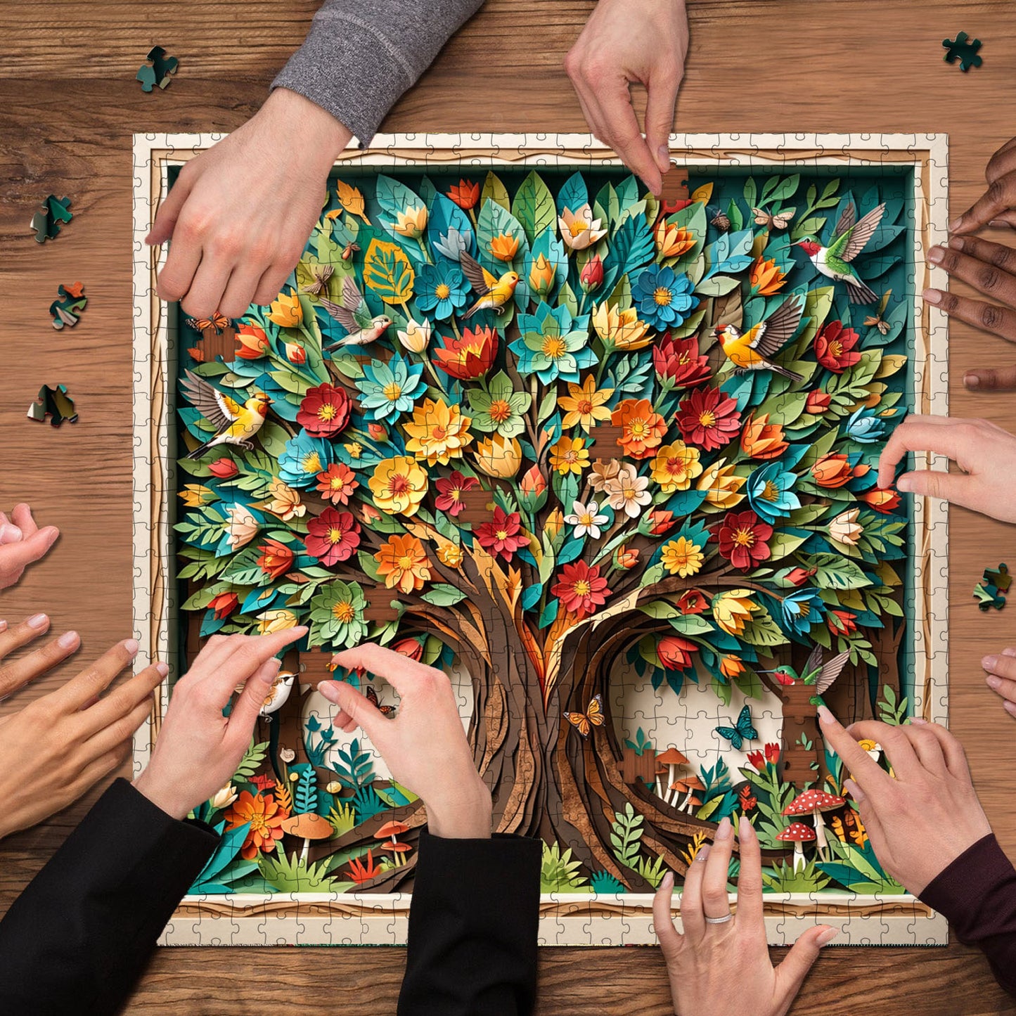 Forest Serenity Jigsaw Puzzles GFTOQA2052