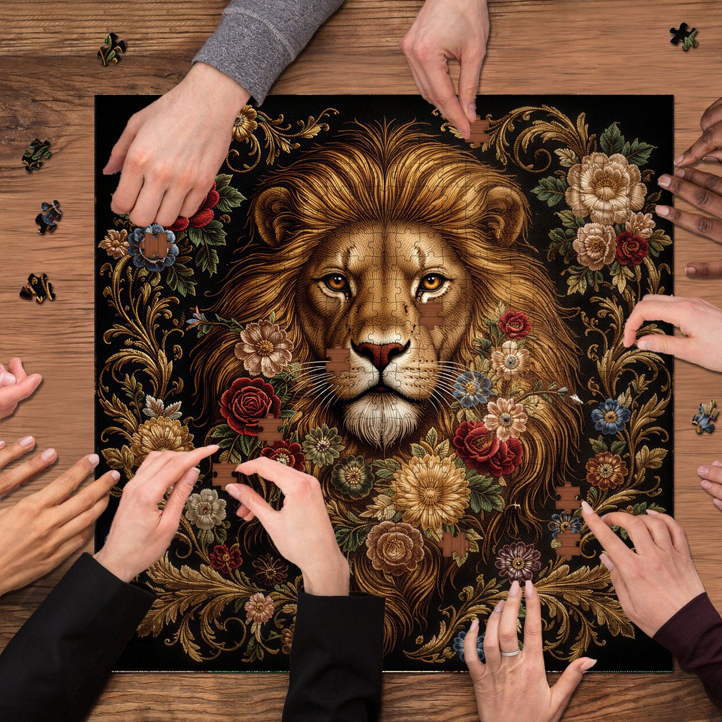 Majestic Lion Jigsaw Puzzles GFTOTP17538