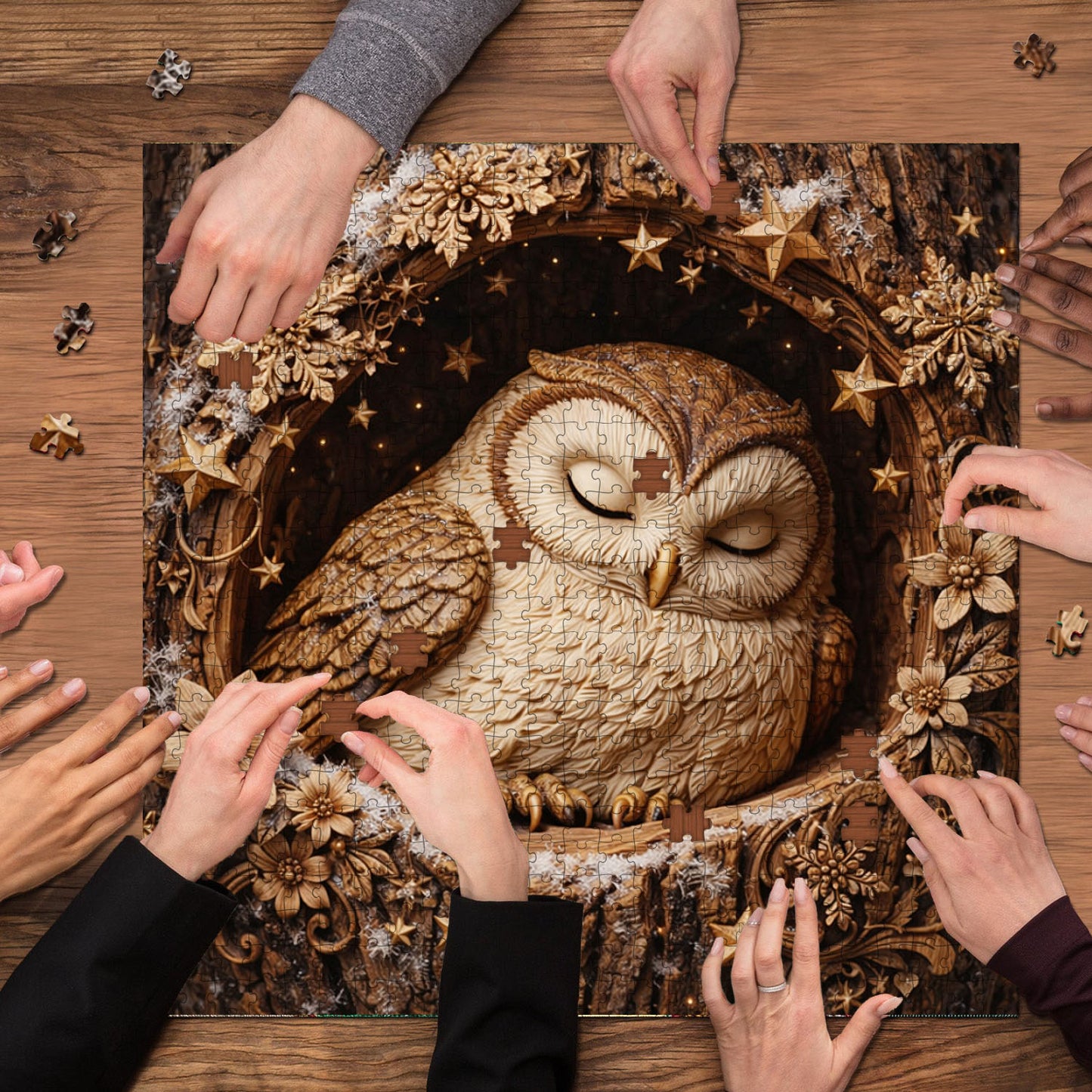 Mystic Owl Jigsaw Puzzles GFTOTP17598