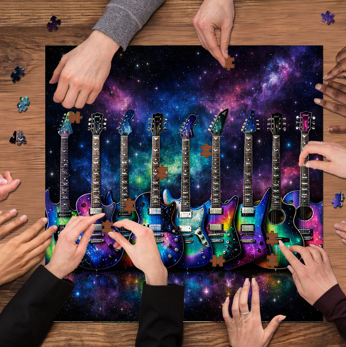 Galaxy Guitars Jigsaw Puzzles GFTOQM3337
