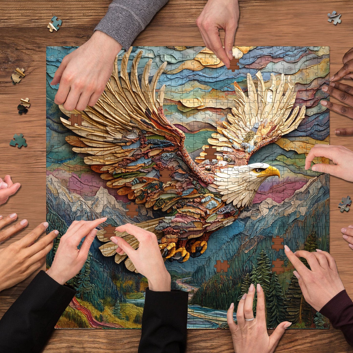 Mountain Spirit Jigsaw Puzzles GFTOQM3434