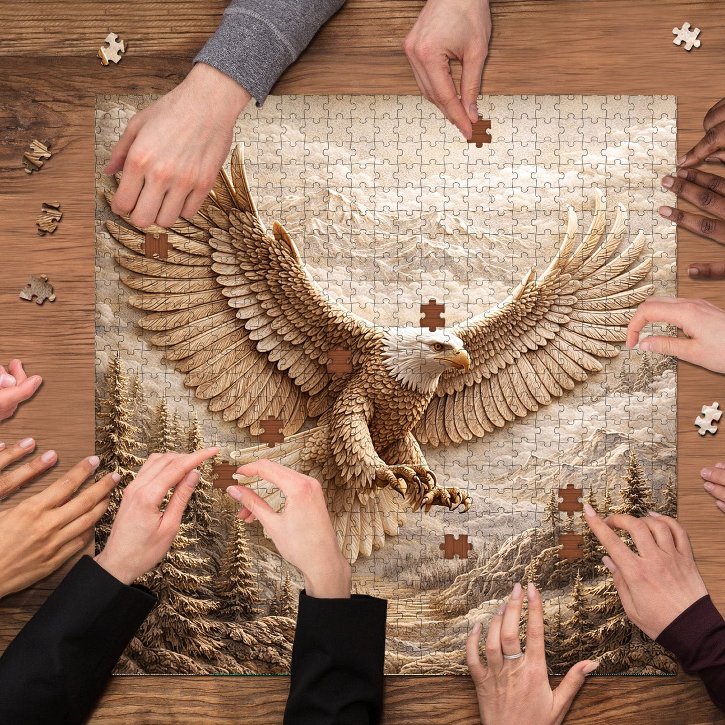 Patriot Eagle Jigsaw Puzzles GFTOMA10009