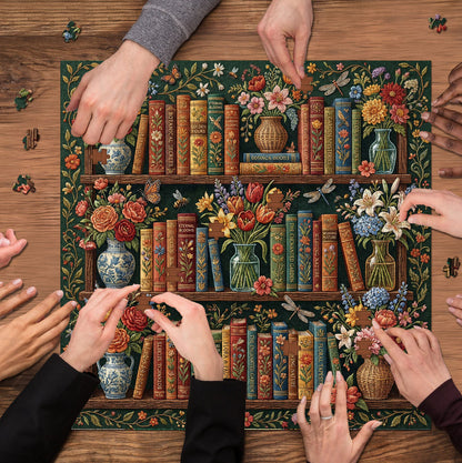 Emerald Blooms Jigsaw Puzzles GFTOQM3297