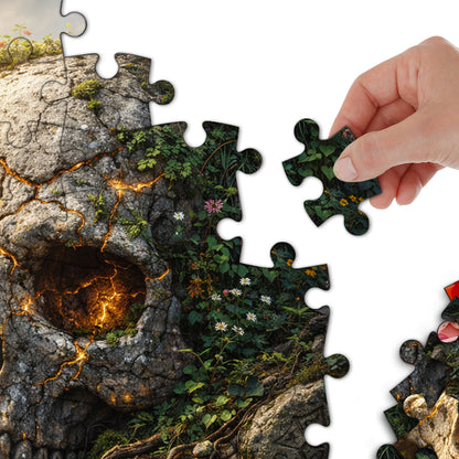 Skull Serenity Jigsaw Puzzles GFTOQA2028