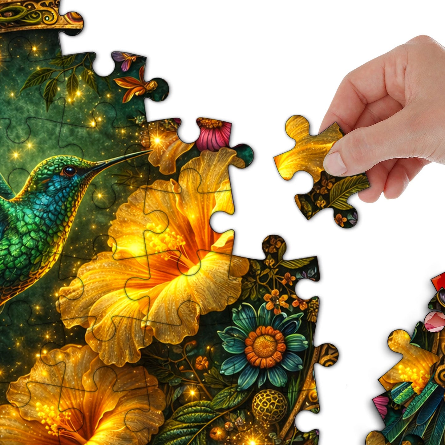 Hummingbird Bloom Jigsaw Puzzles GFTOMA9983