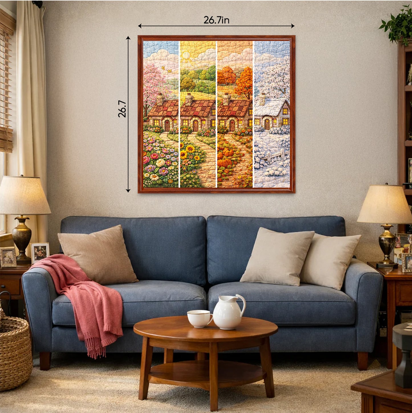 Blooming Acres Jigsaw Puzzles GFTOMA9787
