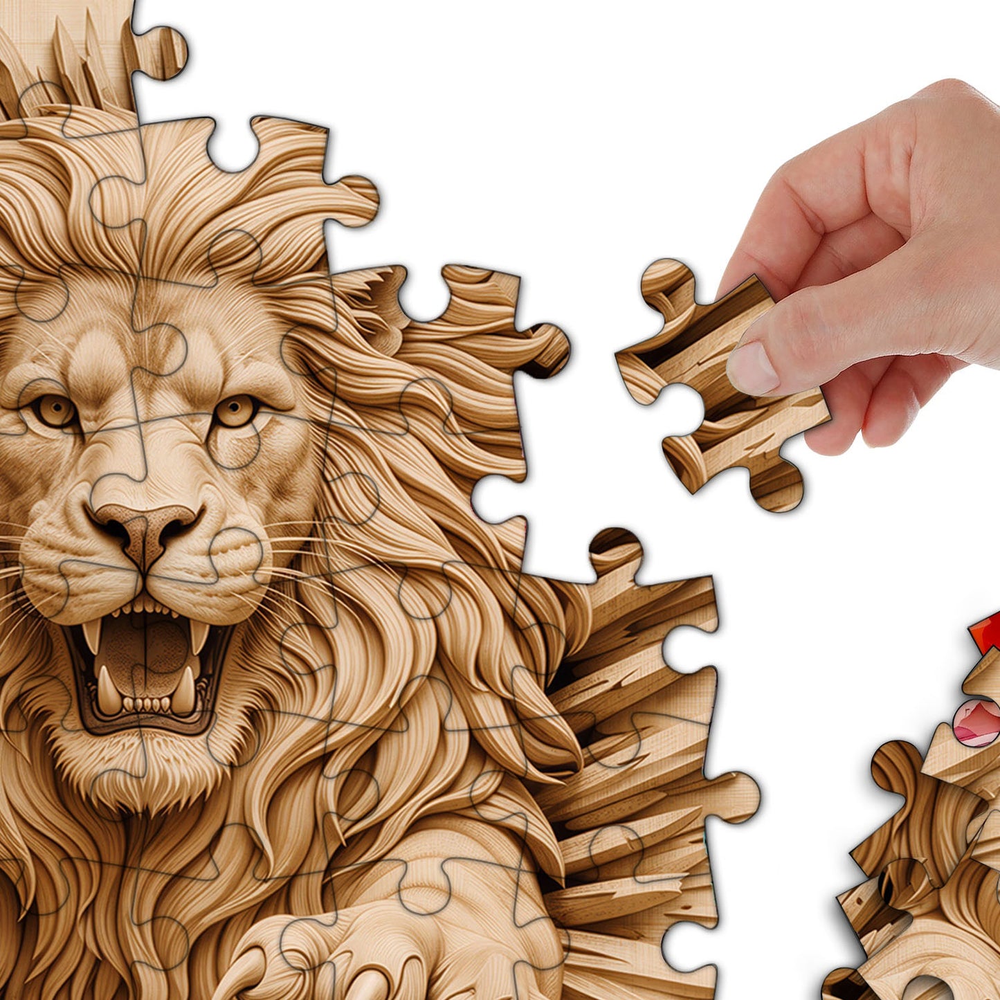 Majestic Lion Jigsaw Puzzles GFTOTP17541