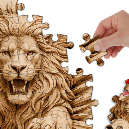 Majestic Lion Jigsaw Puzzles GFTOTP17541