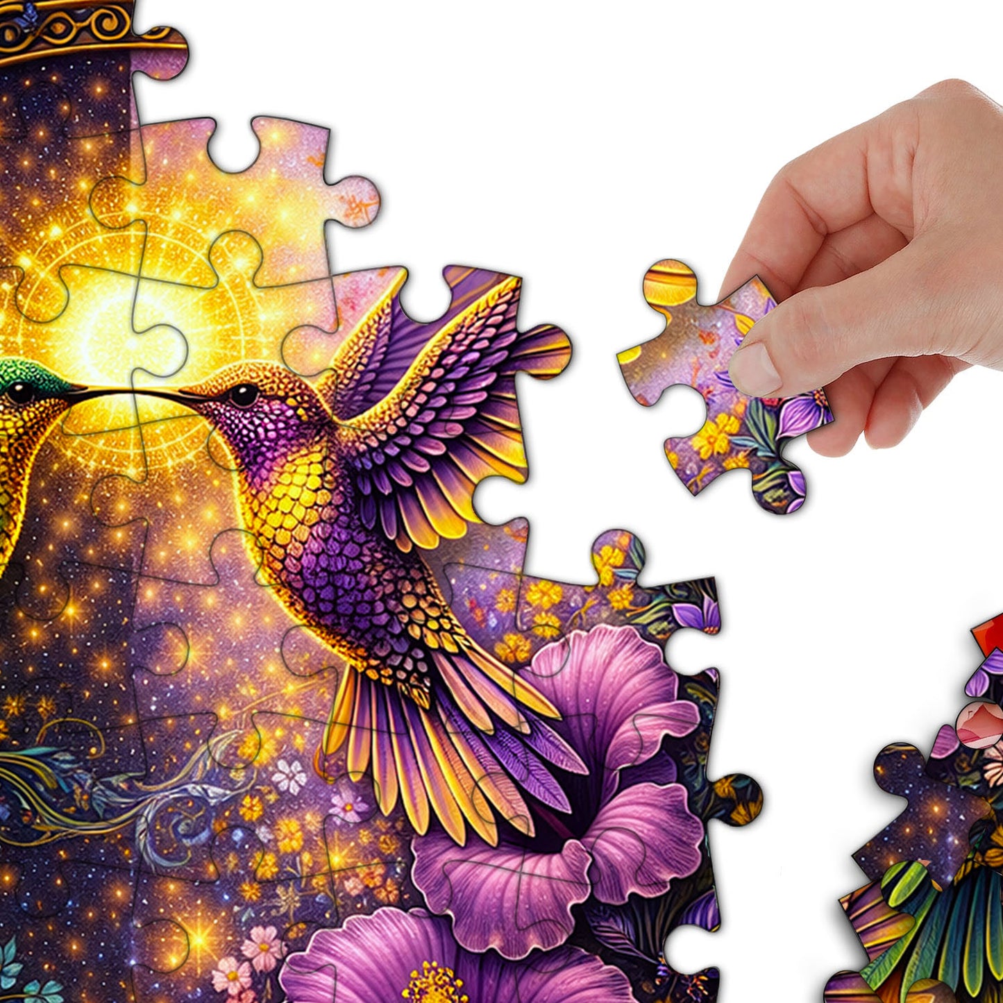 Hummingbird Bloom Jigsaw Puzzles GFTOMA9985