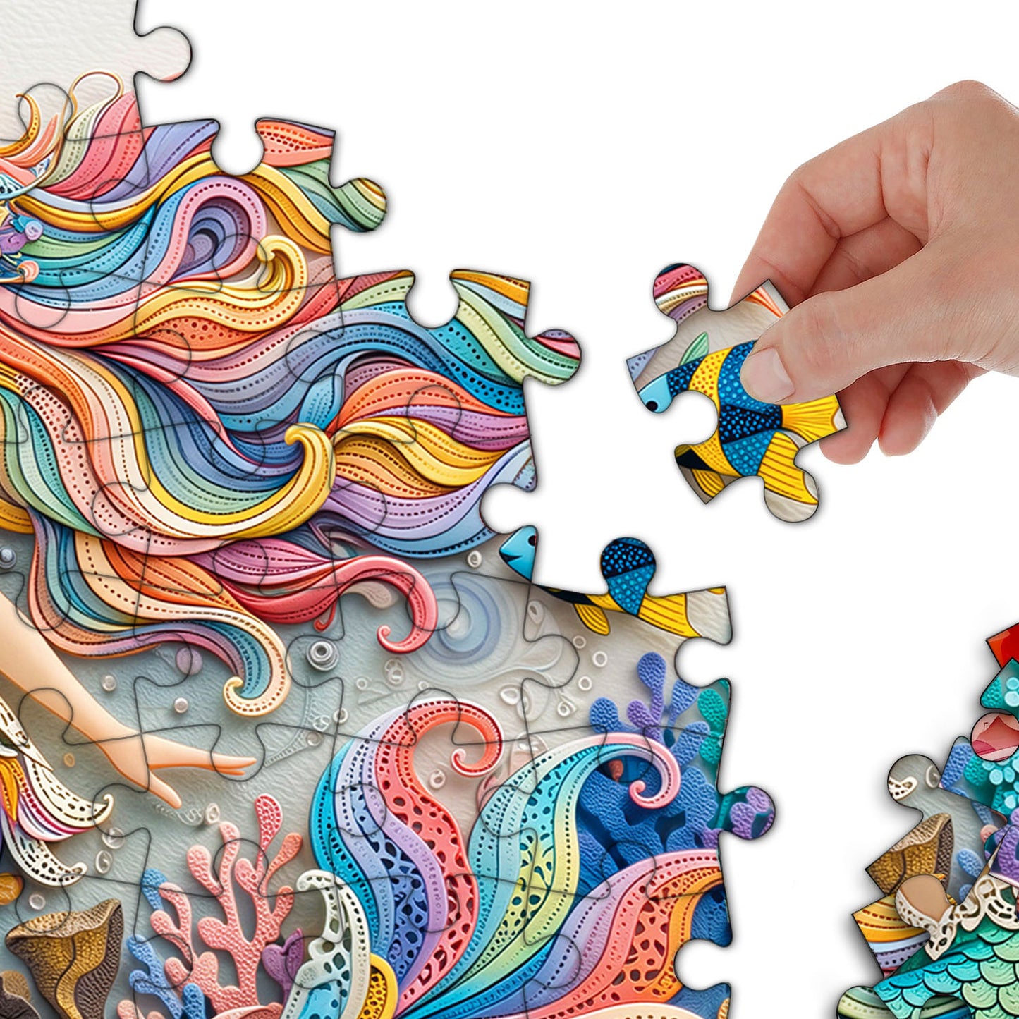 Charming Mermaid Jigsaw Puzzles GFTOTP17534