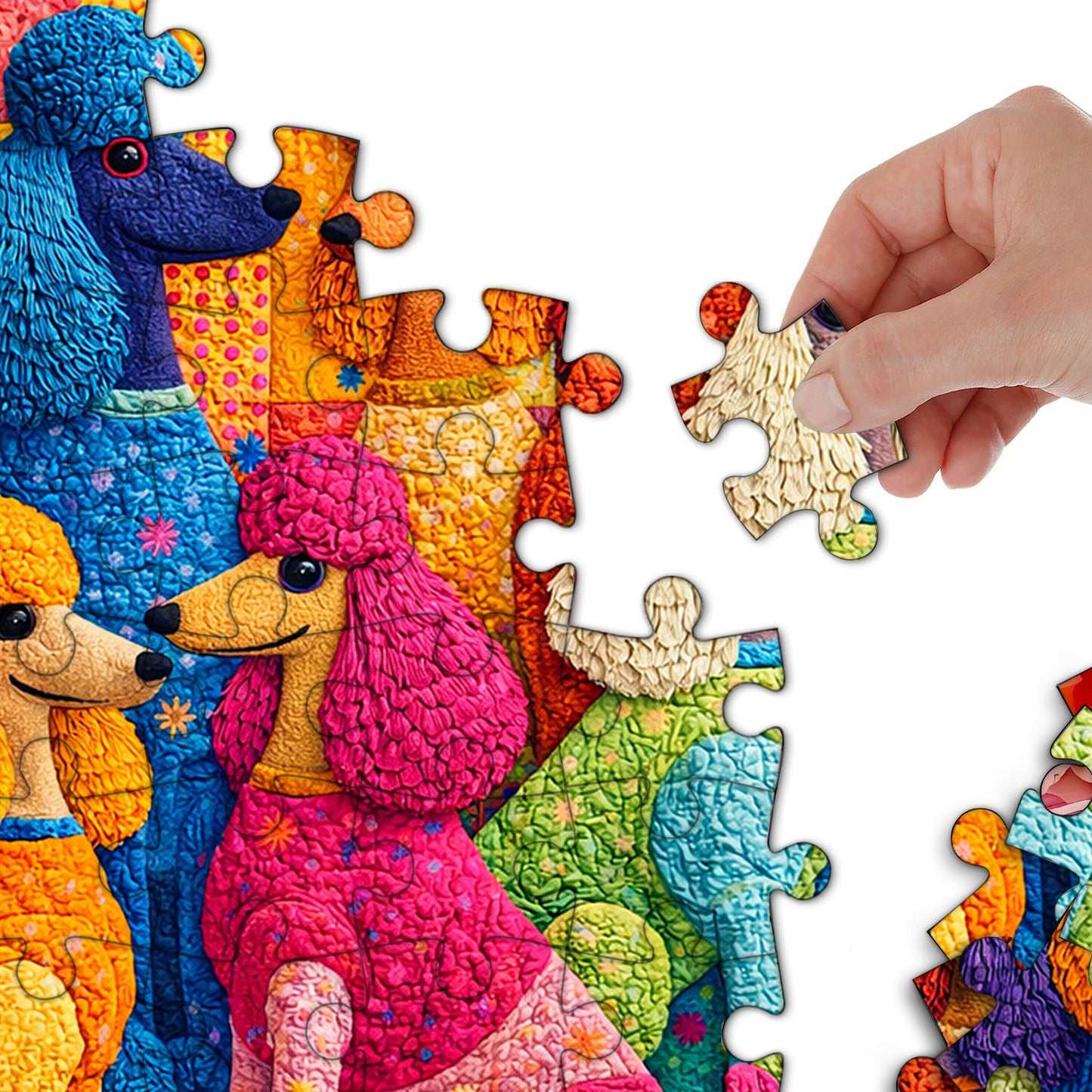 Charming Poodle Jigsaw Puzzles GFTOTP17603