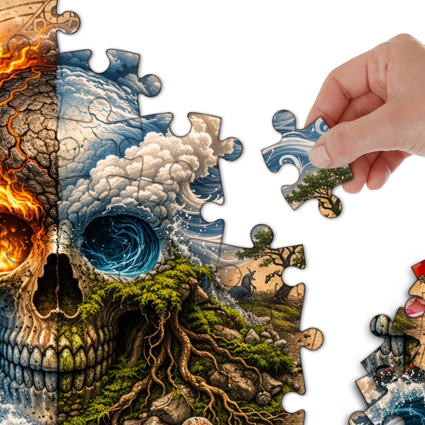 Skull Serenity Jigsaw Puzzles GFTOQA2030