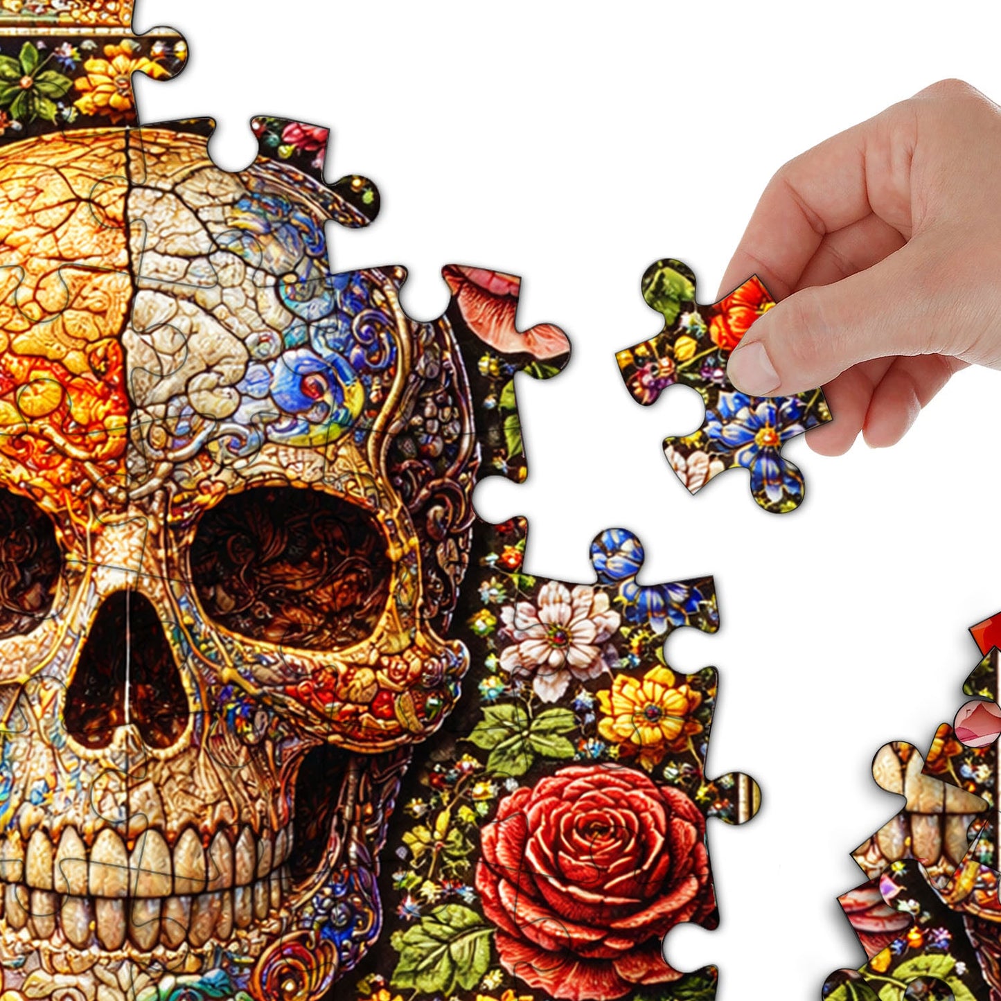 Skull Serenity Jigsaw Puzzles GFTOQA2031