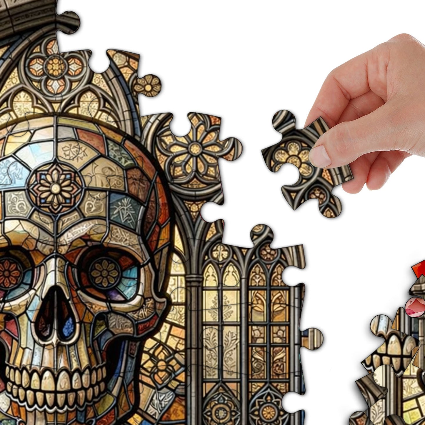 Skull Serenity Jigsaw Puzzles GFTOQA2035