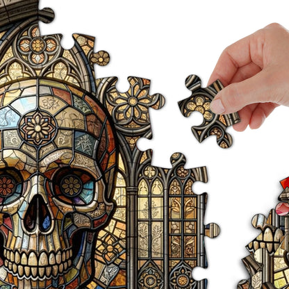 Skull Serenity Jigsaw Puzzles GFTOQA2035
