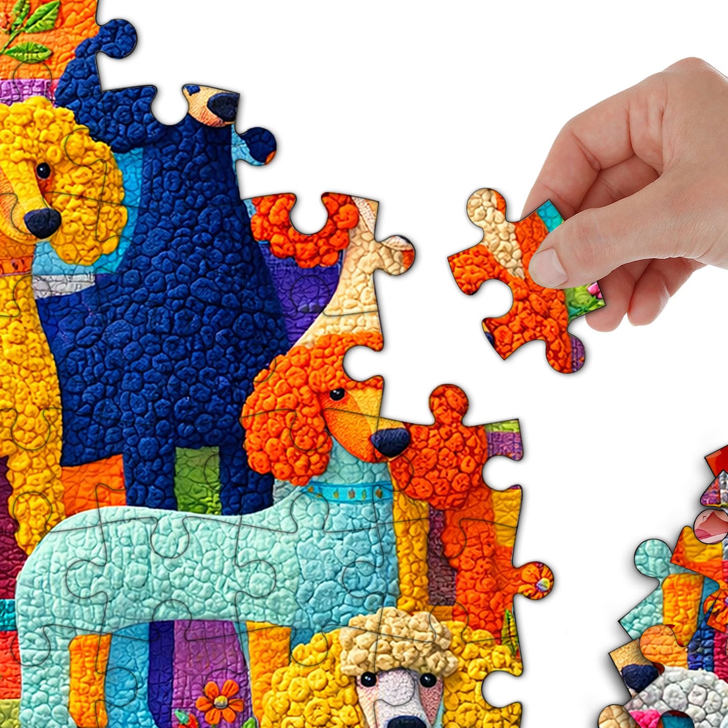 Charming Poodle Jigsaw Puzzles GFTOTP17602