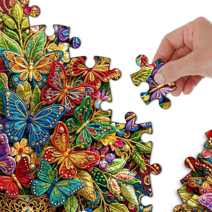 Jeweled Butterflies Jigsaw Puzzles GFTOQM3443