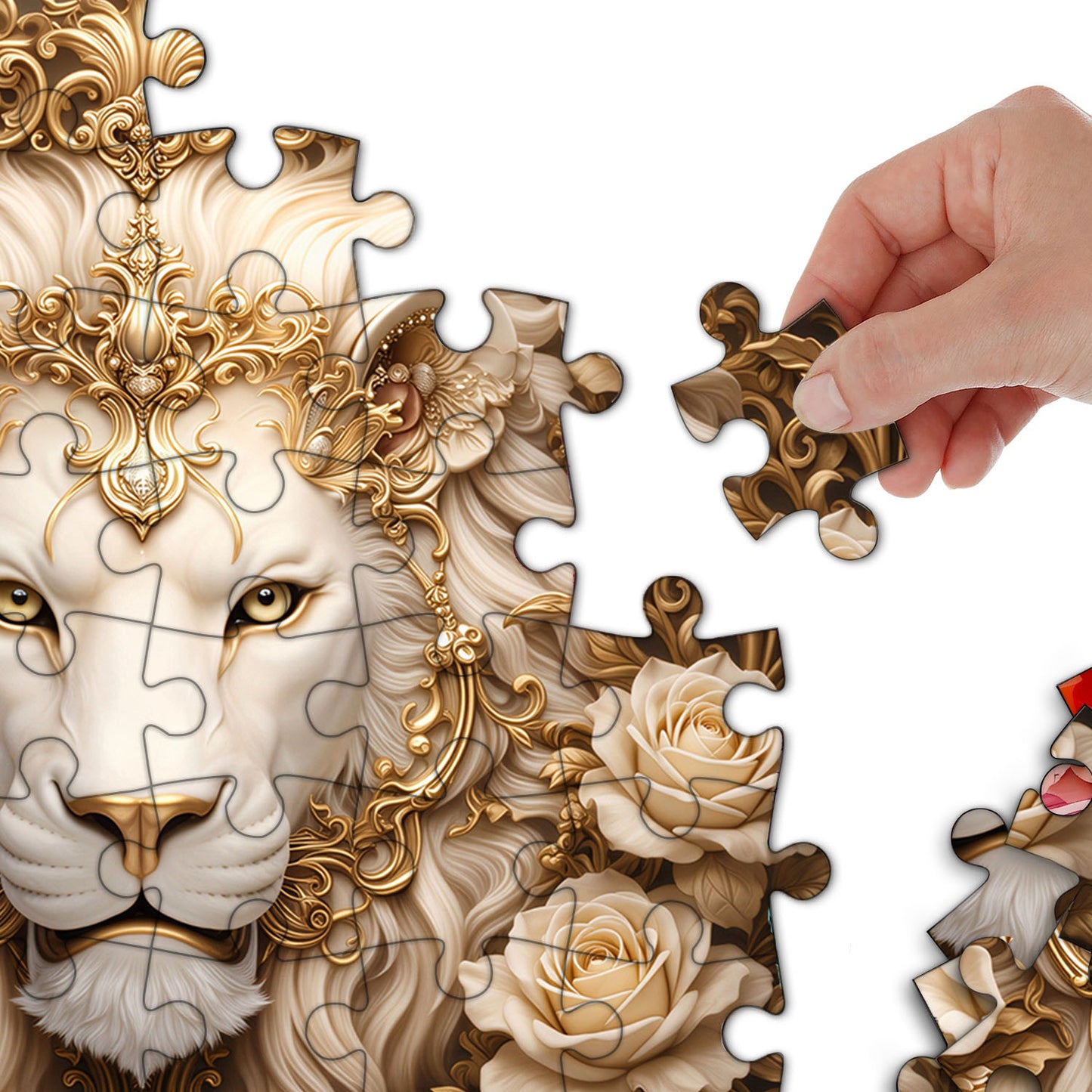 Majestic Lion Jigsaw Puzzles GFTOTP17537