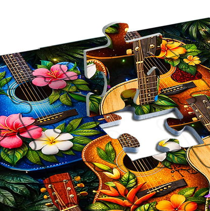 Tropical Guitars Jigsaw Puzzles GFTOQM3332