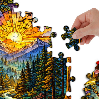 Forest Serenity Jigsaw Puzzles GFTOQA2044
