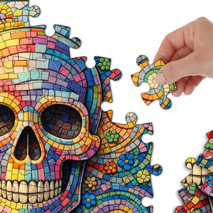 Skull Serenity Jigsaw Puzzles GFTOQA2034