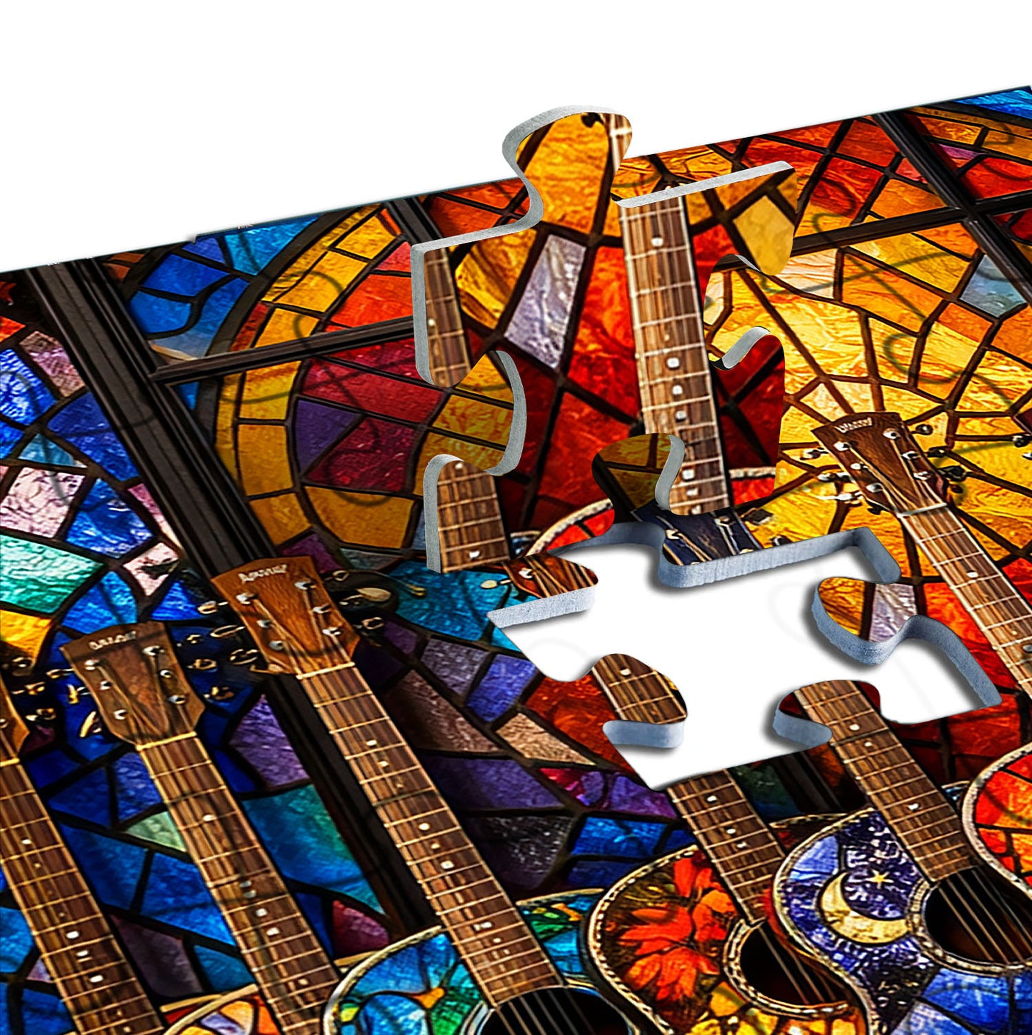 Stained Glass Jigsaw Puzzles GFTOQM3336