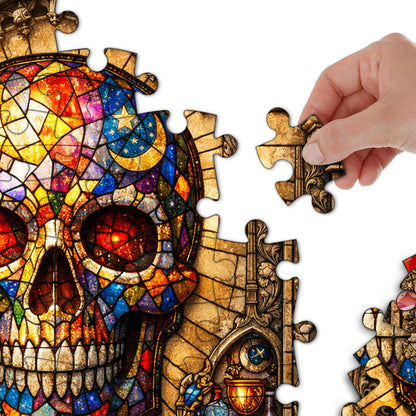 Skull Serenity Jigsaw Puzzles GFTOQA2027