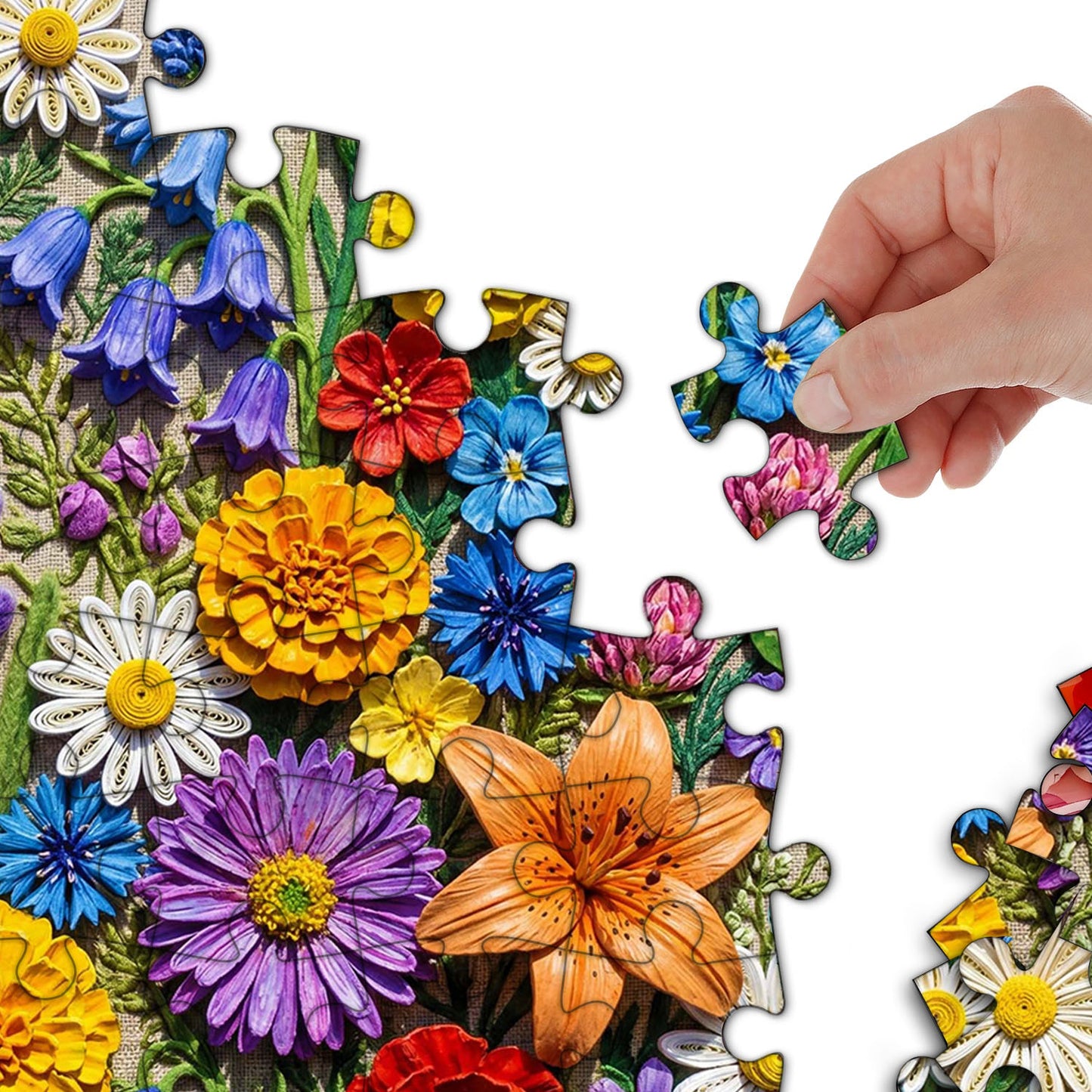 Wildflower Meadow Jigsaw Puzzles GFTOQM3442