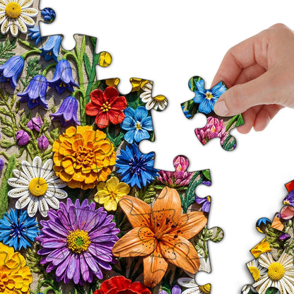 Wildflower Meadow Jigsaw Puzzles GFTOQM3442