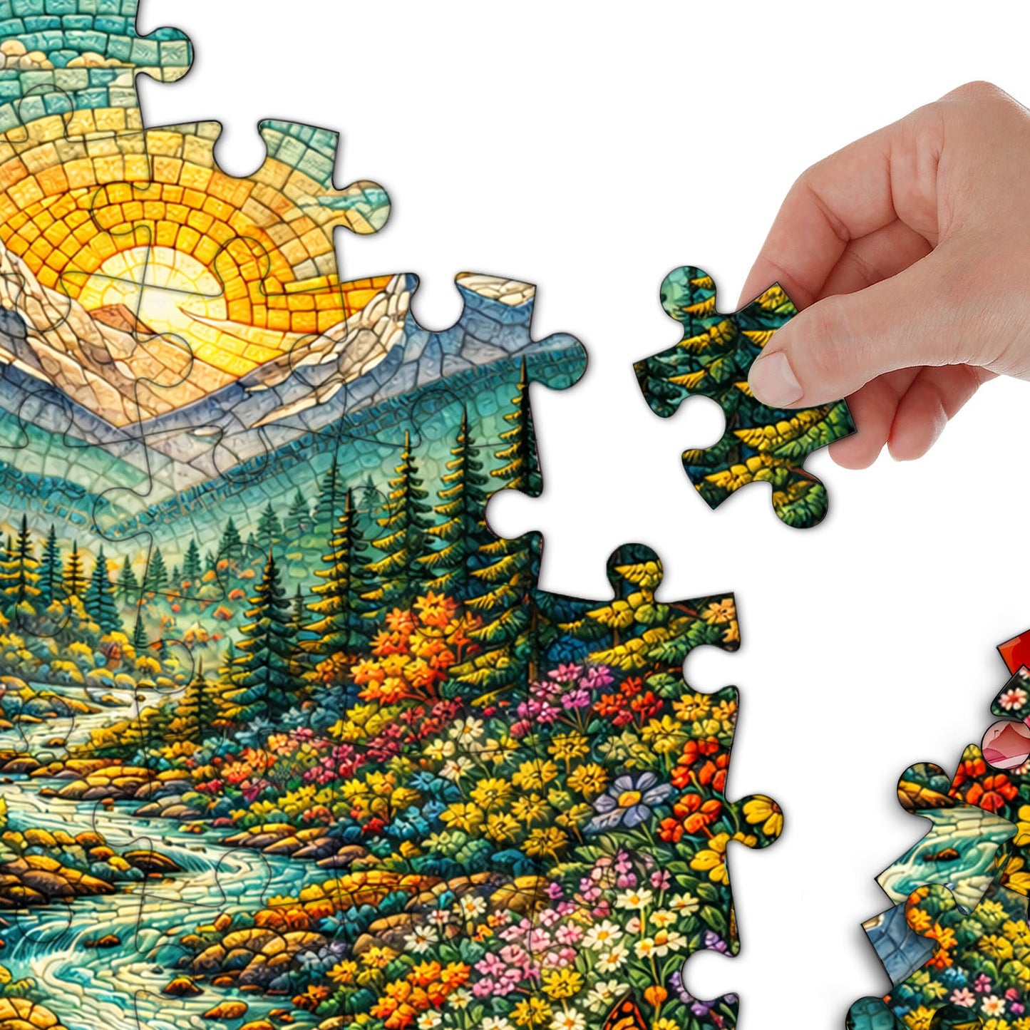 Forest Serenity Jigsaw Puzzles GFTOQA2046