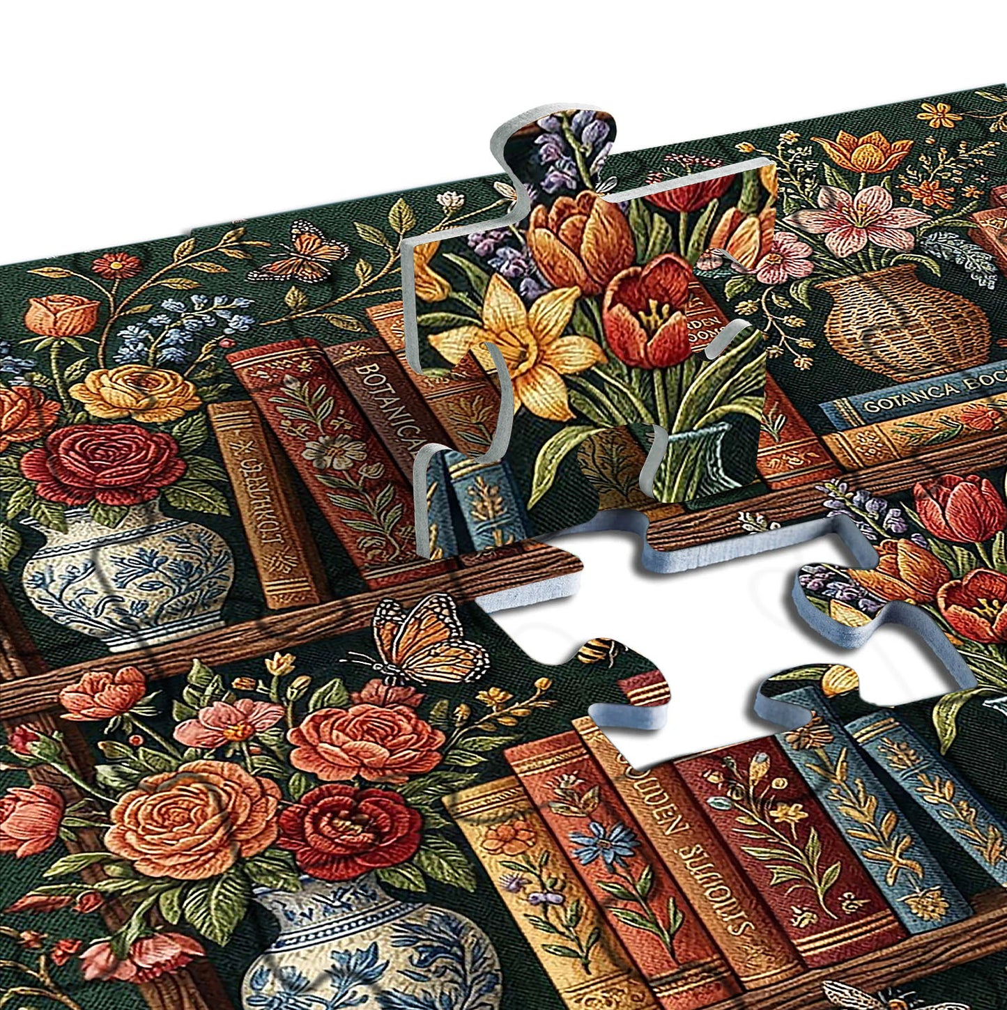 Emerald Blooms Jigsaw Puzzles GFTOQM3297