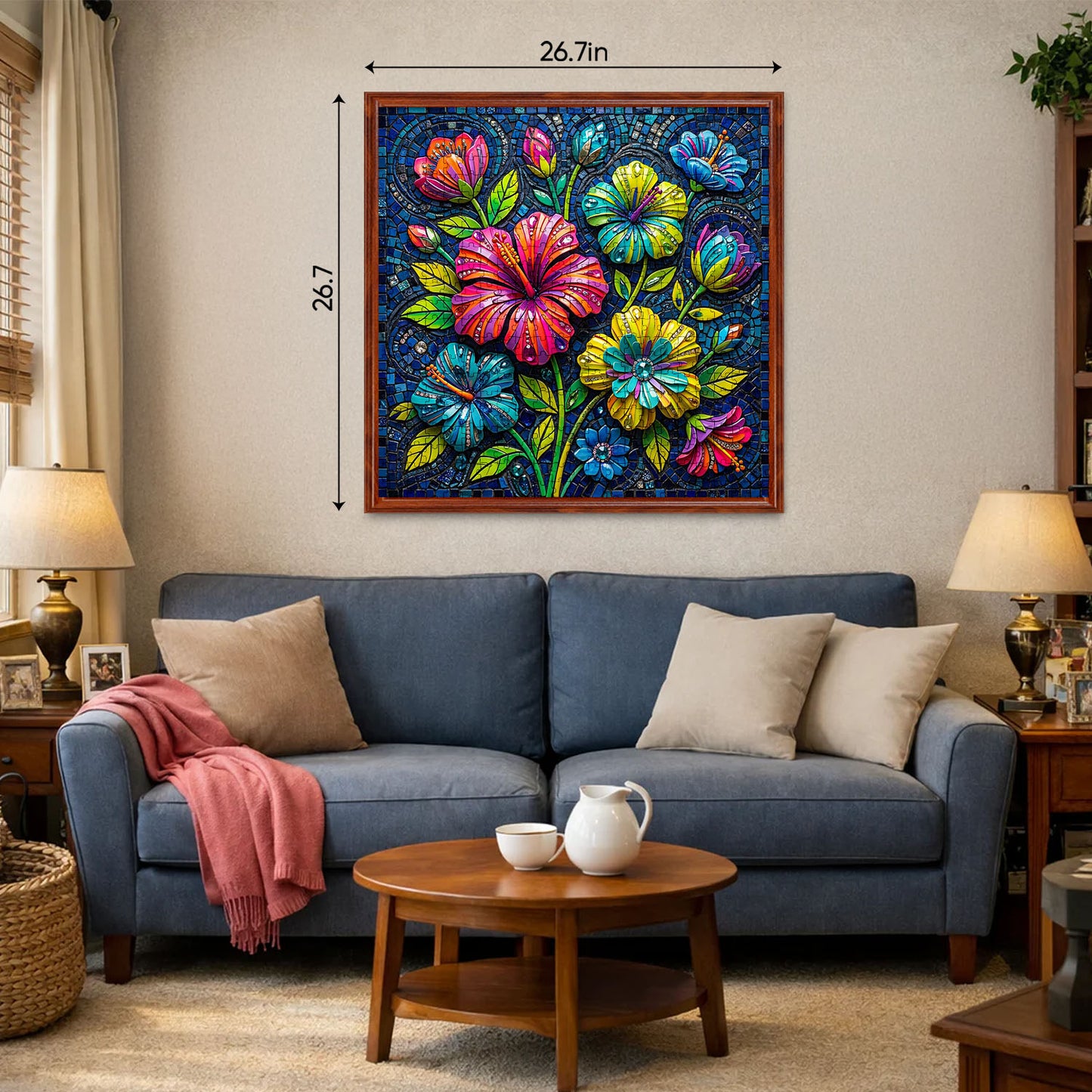 Mosaic Bloom Jigsaw Puzzles GFTOQM3446