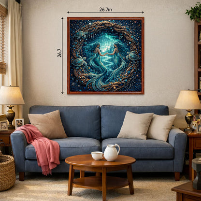 Emerald Mermaid Jigsaw Puzzles GFTOMA9980