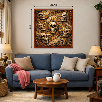 Skull Serenity Jigsaw Puzzles GFTOQA2041