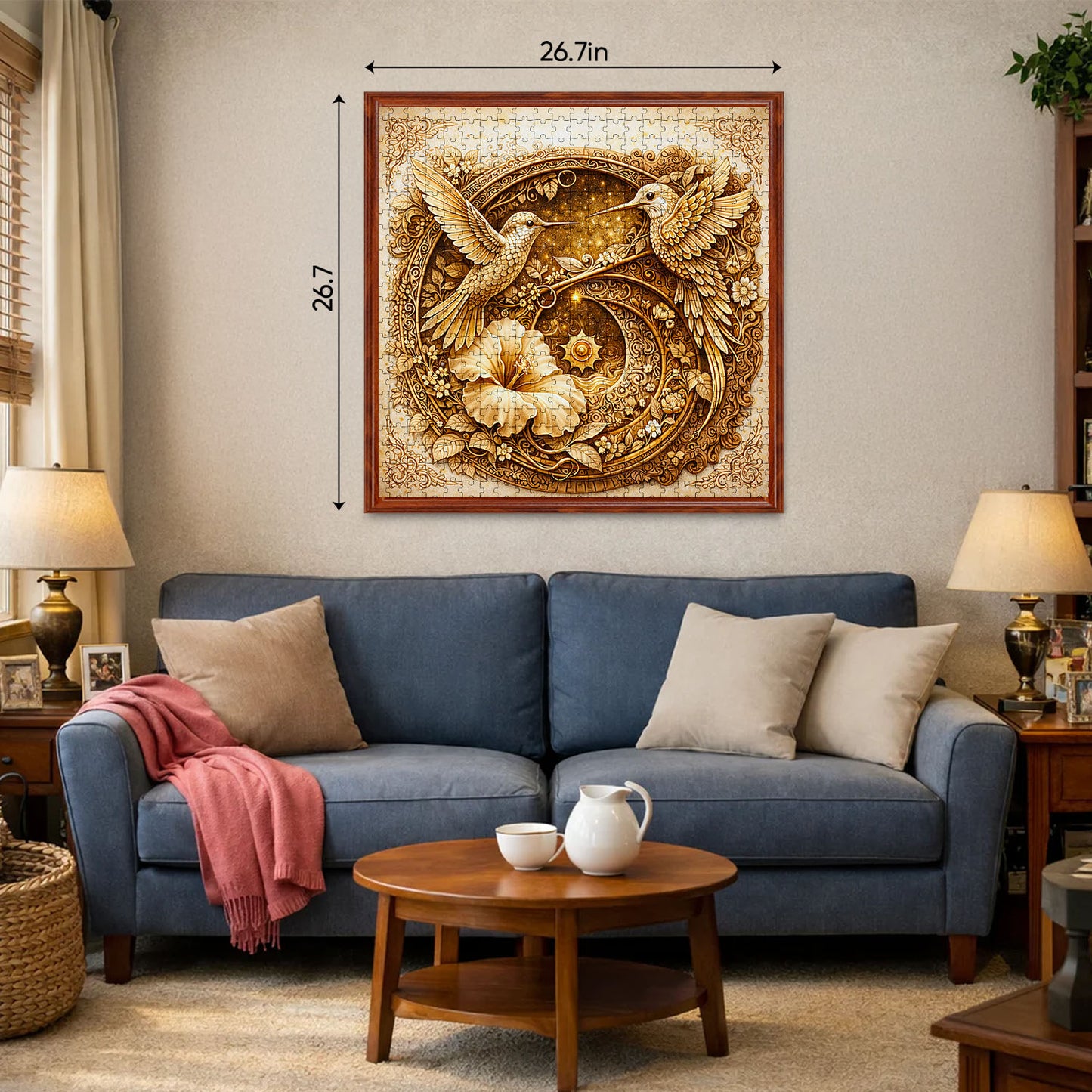 Hummingbird Bloom Jigsaw Puzzles GFTOMA9988