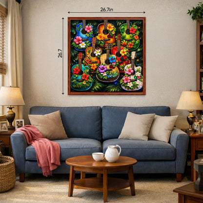 Tropical Guitars Jigsaw Puzzles GFTOQM3332
