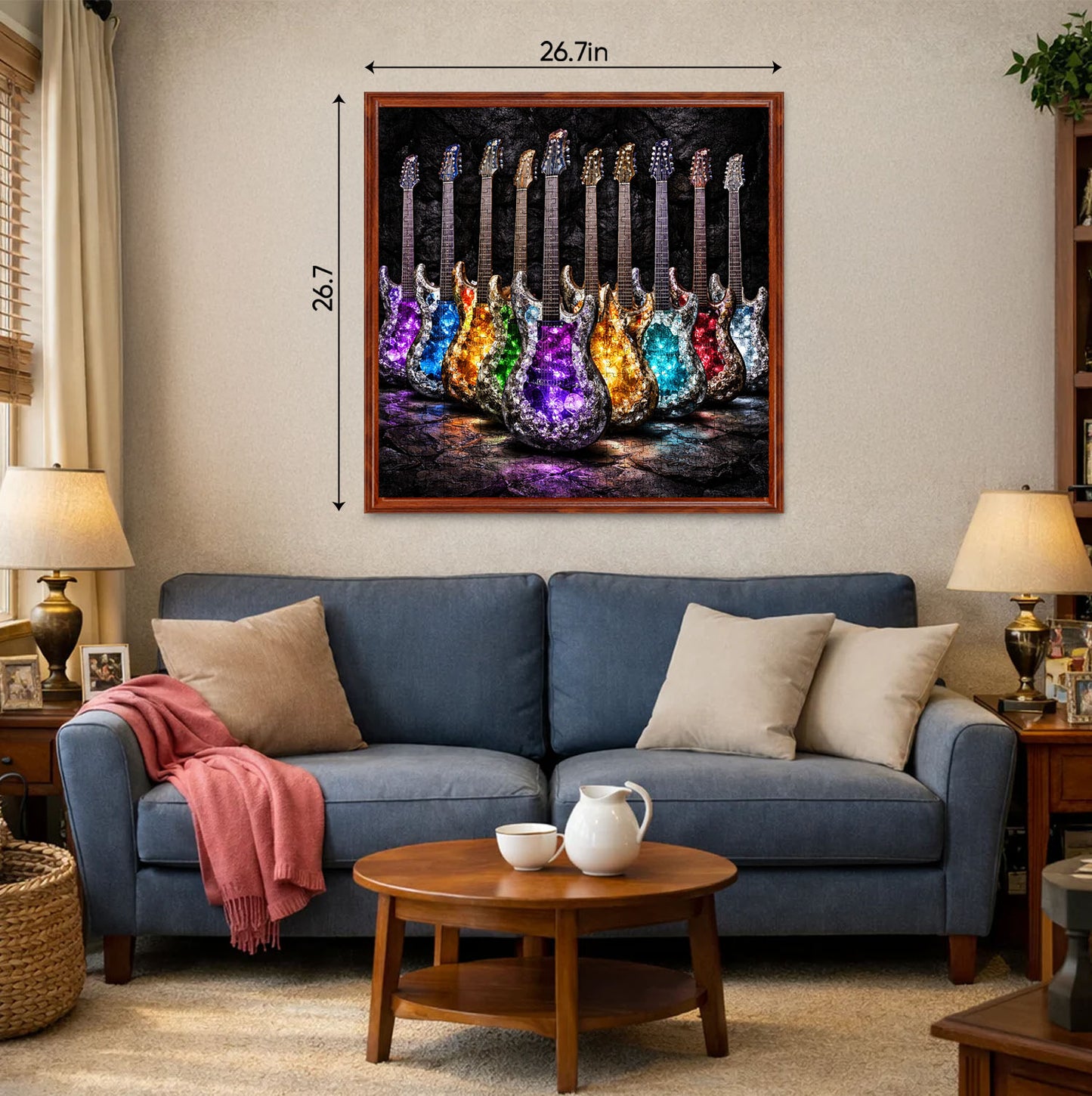 Crystal Guitars Jigsaw Puzzles GFTOQM3334