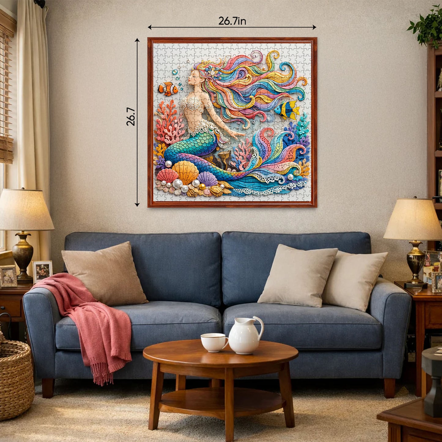 Charming Mermaid Jigsaw Puzzles GFTOTP17534