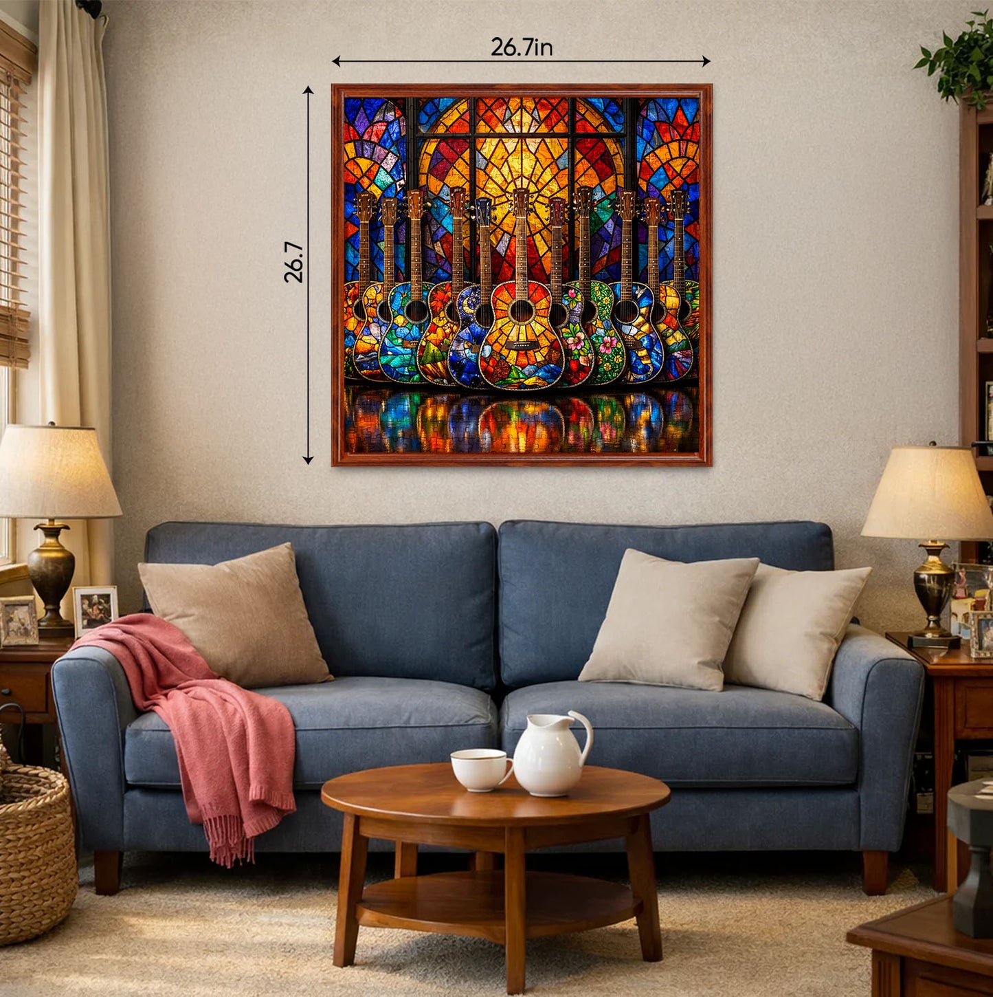 Stained Glass Jigsaw Puzzles GFTOQM3336