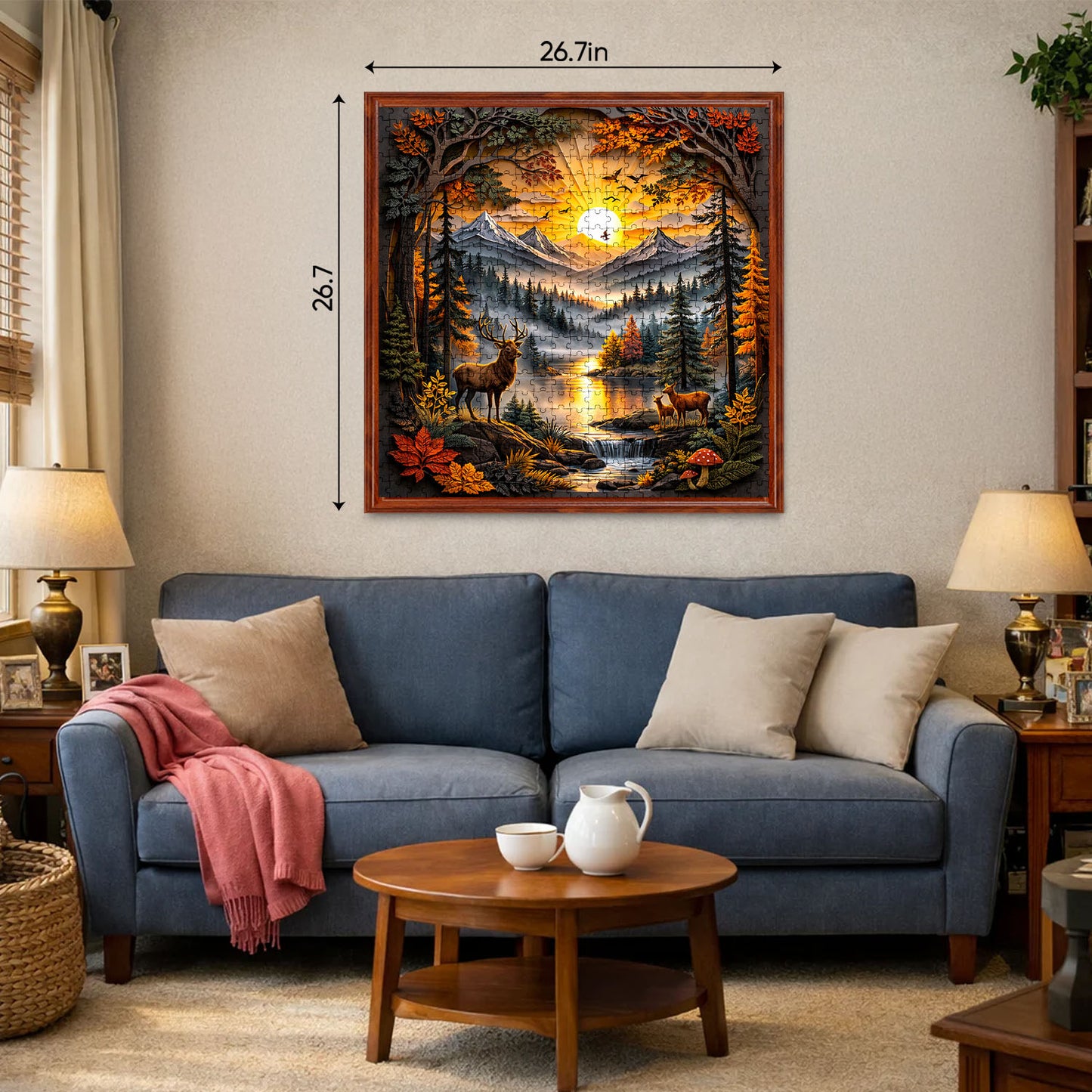 Forest Serenity Jigsaw Puzzles GFTOQA2042