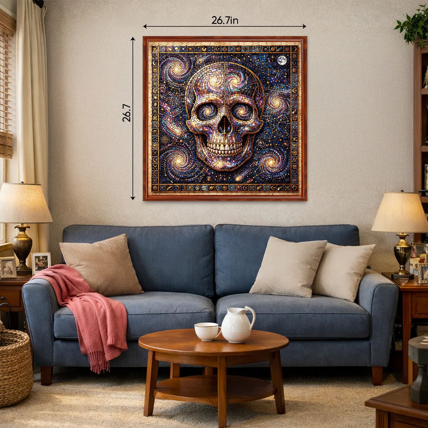 Skull Serenity Jigsaw Puzzles GFTOQA2032