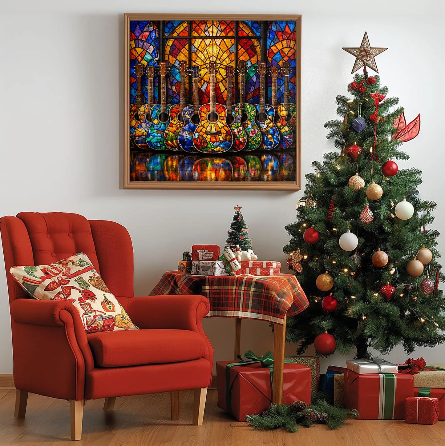 Stained Glass Jigsaw Puzzles GFTOQM3336