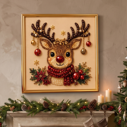 EARLY CHRISTMAS SALE 49% 🎄 OFF Holiday DIY Diamond Pearl Painting Art Kit