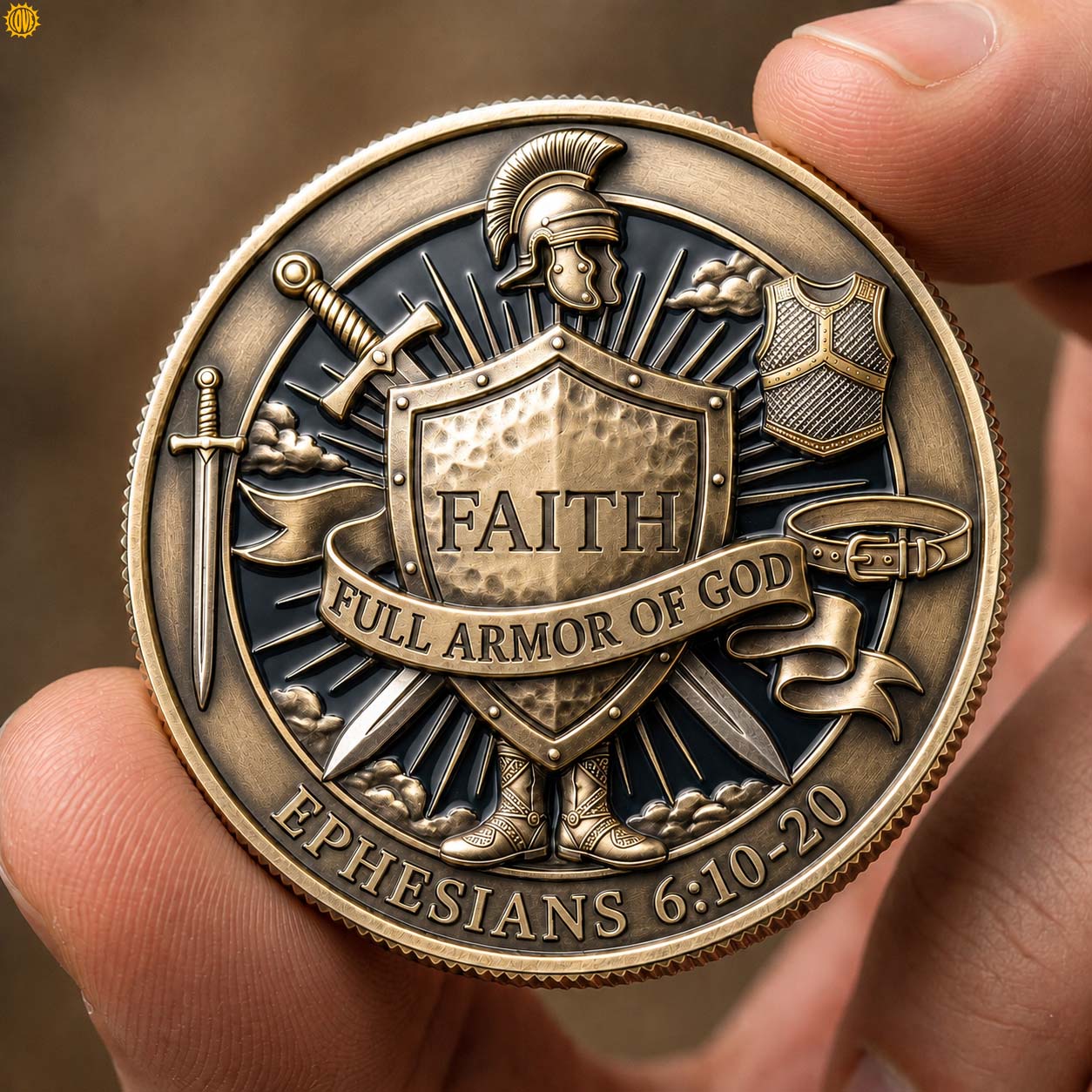 Shield of Faith Commemorative Coin GDTONTD1259